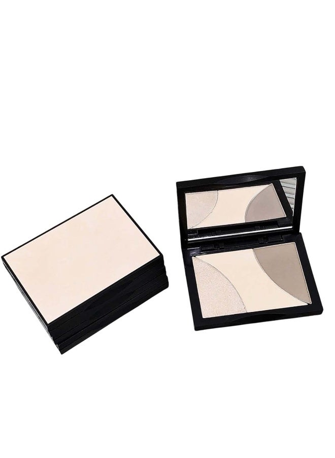 Huitich Three-Color Contour Palette Coconut Milk Gray Highlight, Shading & Nose Contour 1# - Image 1