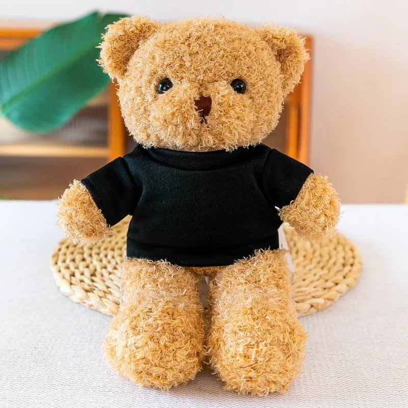 Y&D Fast Delivery Time Custom Logo T-Shirt Teddy Bear Plush Stuffed Animal Toy – Soft Cuddly Promotional Gift for Kids & Adults - Image 5