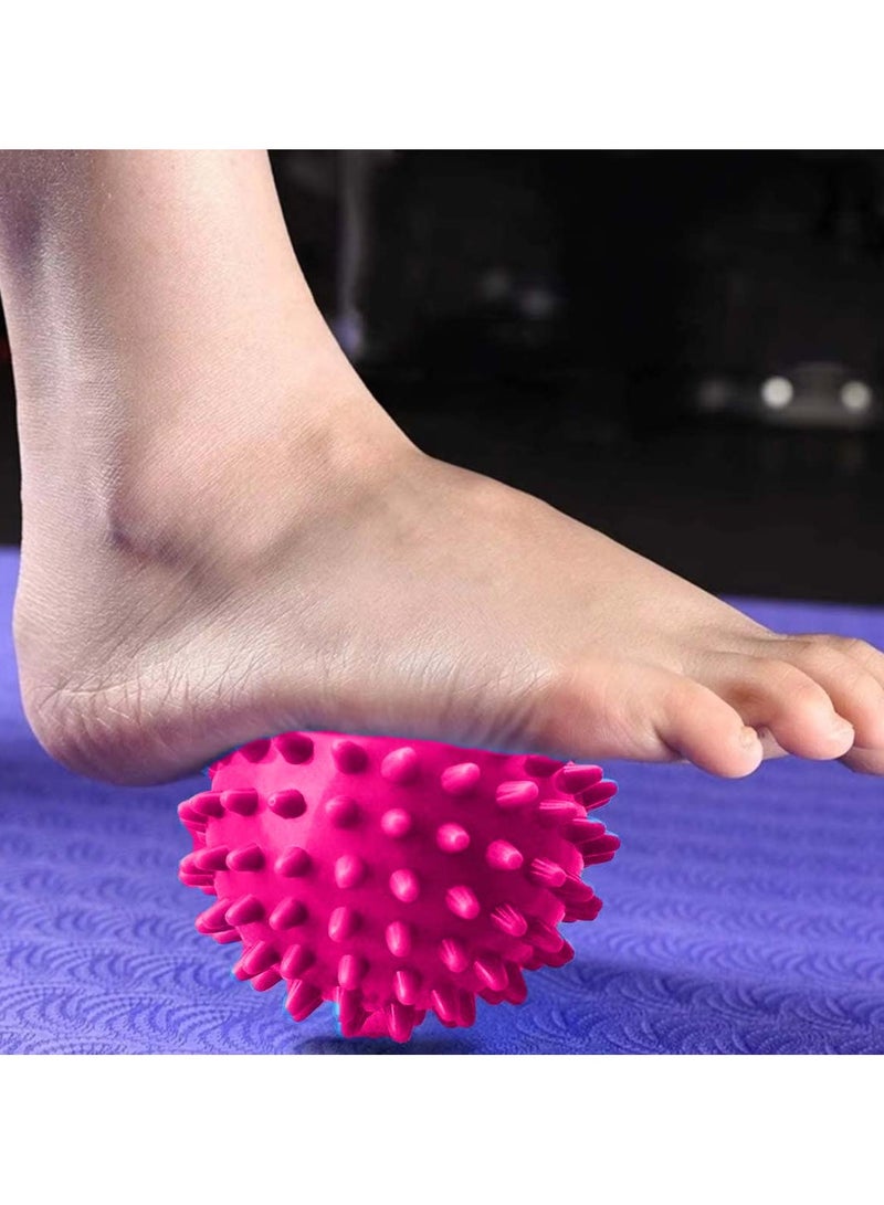 Huitich PVC Spike Massage Ball – 7.5 cm Acupoint Grip & Fitness Ball - Image 2