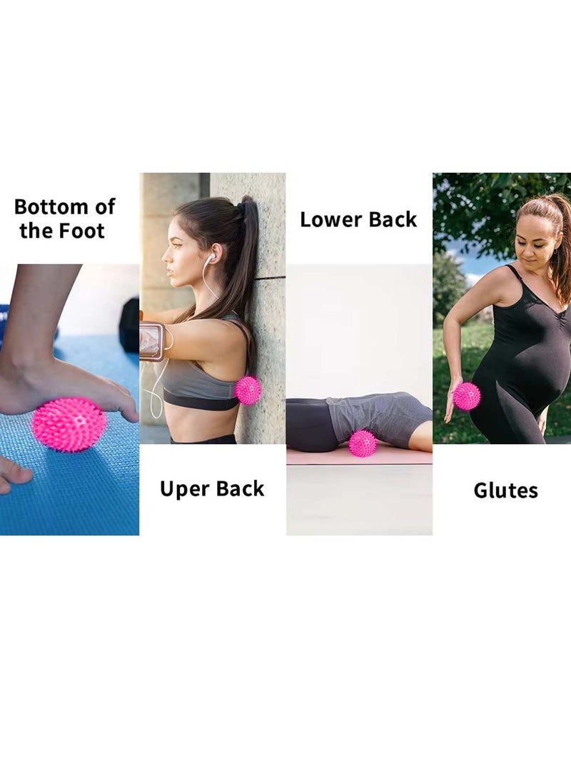 Huitich PVC Spike Massage Ball – 7.5 cm Acupoint Grip & Fitness Ball - Image 5