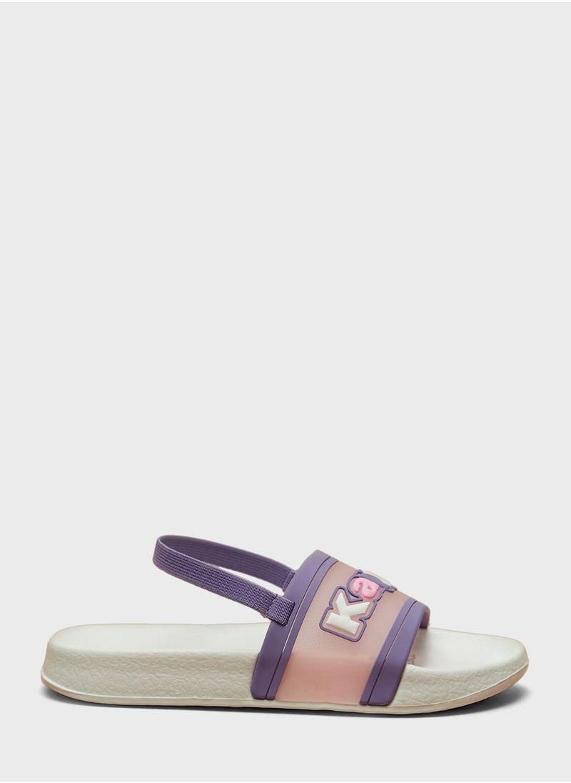 Kappa - Kids Casual Slides - Image 1