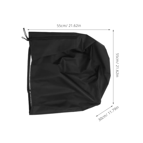 MERRYHAPY Retractable Garden Hose Reel Cover Waterproof Outdoor Wall Mount Hose Protector Bag for Yard Lawn Storage Sunproof Durable Reel Storage Solution - Image 3