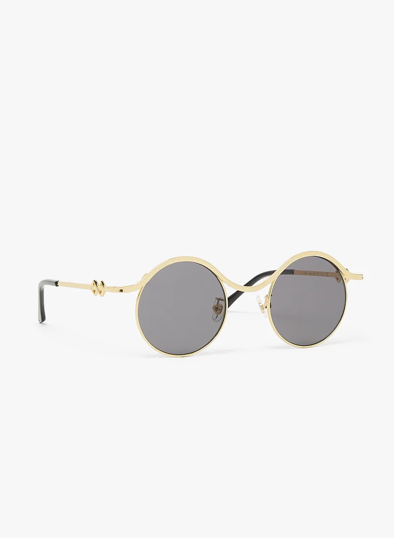 KAREN WAZEN Ollie Round Sunglasses