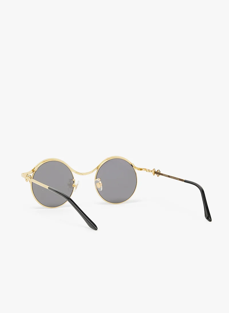 KAREN WAZEN Ollie Round Sunglasses