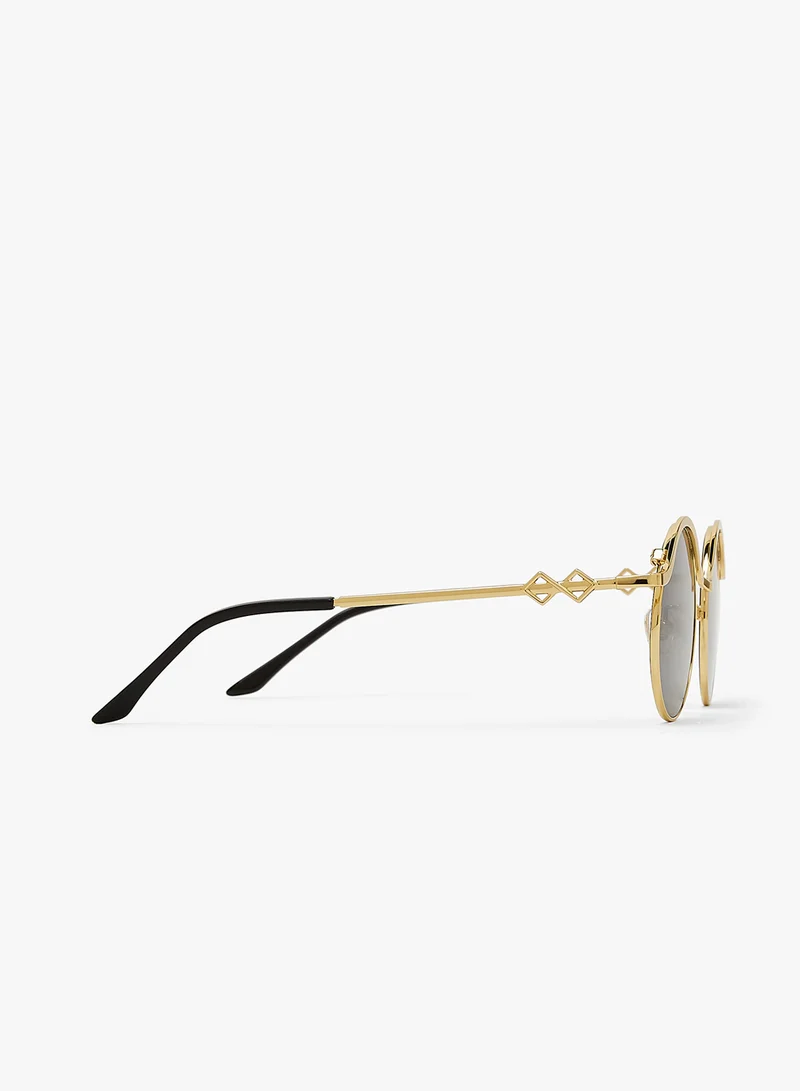 KAREN WAZEN Ollie Round Sunglasses