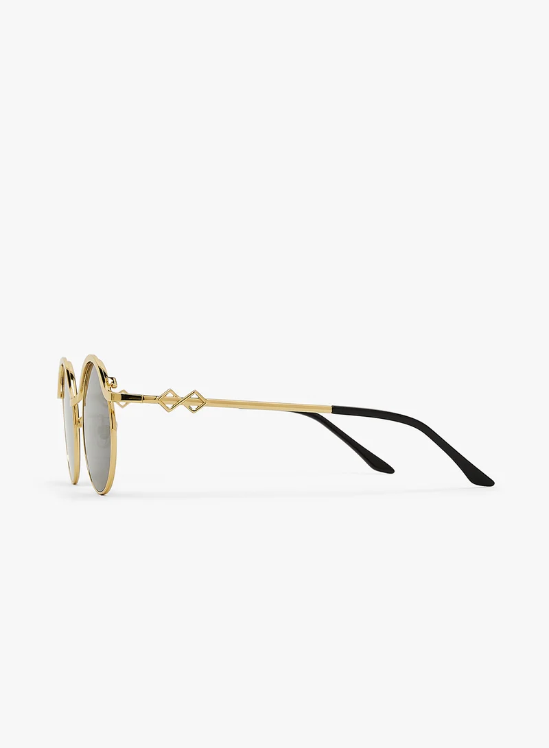 KAREN WAZEN Ollie Round Sunglasses