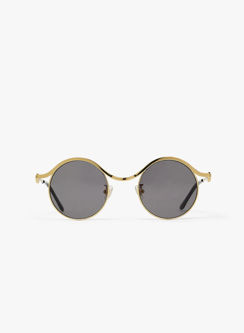 KAREN WAZEN Ollie Round Sunglasses