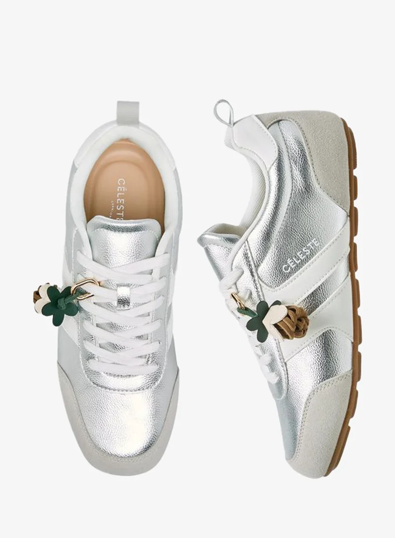 سيليست Women Lace-Up Ankle Sneakers