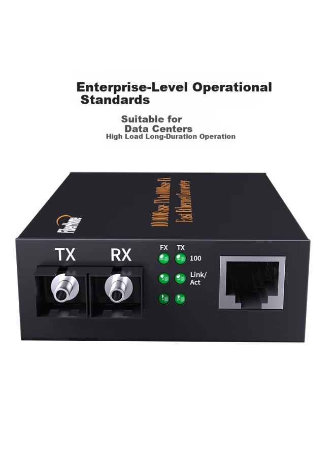 Fiberhome Enterprise Grade Fiber Optic Transceiver 100mbps Single Mode Dual Fiber 20km Optical Converter Sc Interface Ol100cl-02b - Image 4