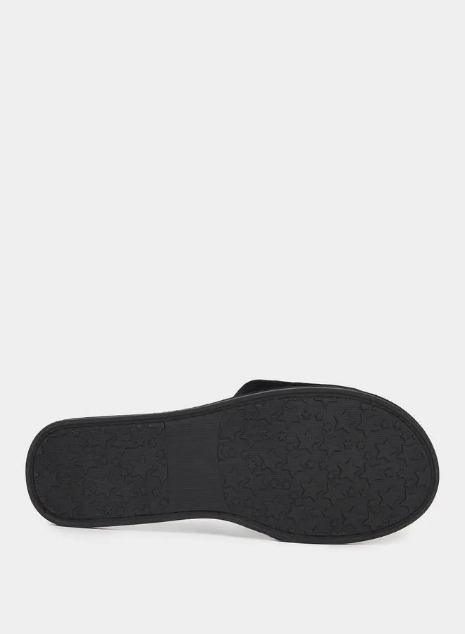 Styli Styli Textured Slip-On Slippers