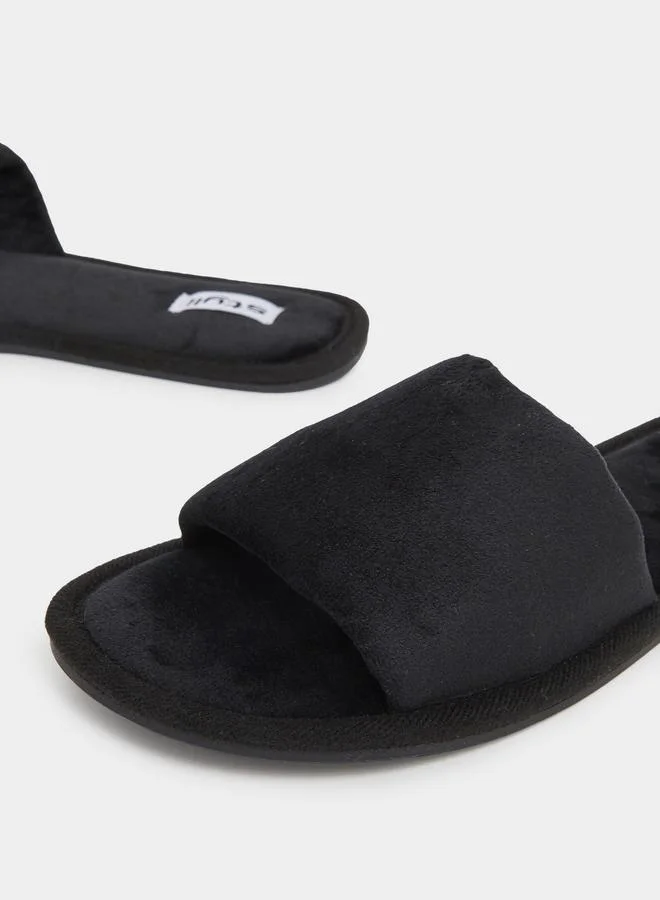 Styli Styli Textured Slip-On Slippers