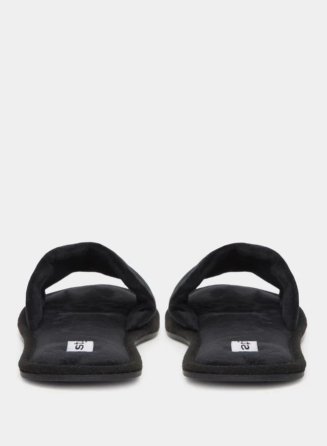 Styli Styli Textured Slip-On Slippers