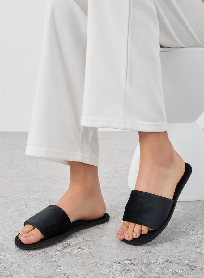 Styli Styli Textured Slip-On Slippers