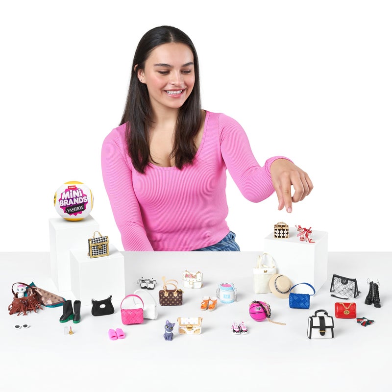 Mini Brands Fashion Series 3 by ZURU, Collectible Mystery Capsule, Toy for Girls, Realistic Miniature Baby, Playset and Accessories - Image 5