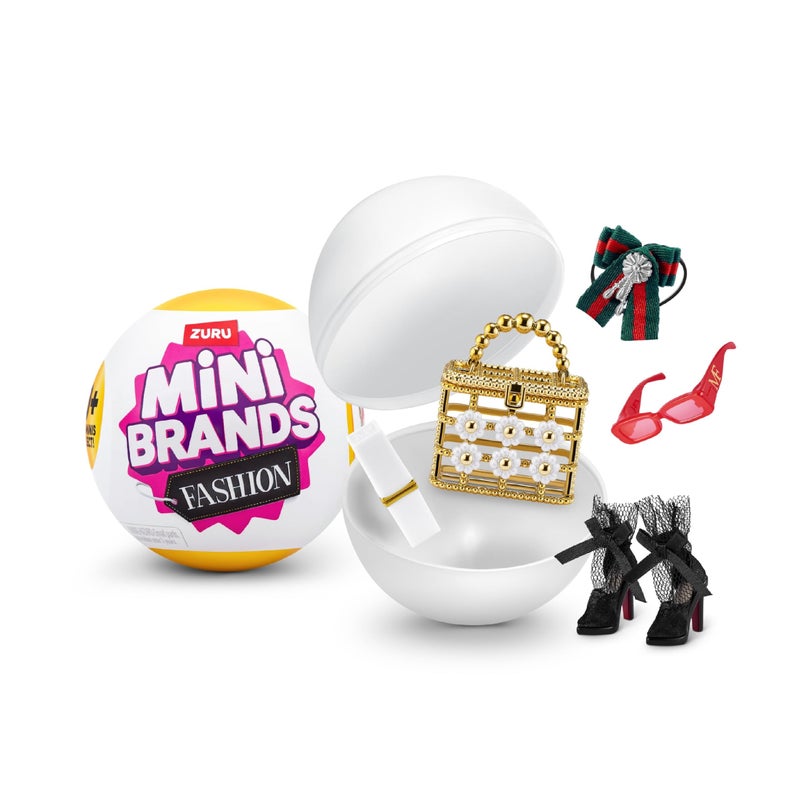 Mini Brands Fashion Series 3 by ZURU, Collectible Mystery Capsule, Toy for Girls, Realistic Miniature Baby, Playset and Accessories - Image 1