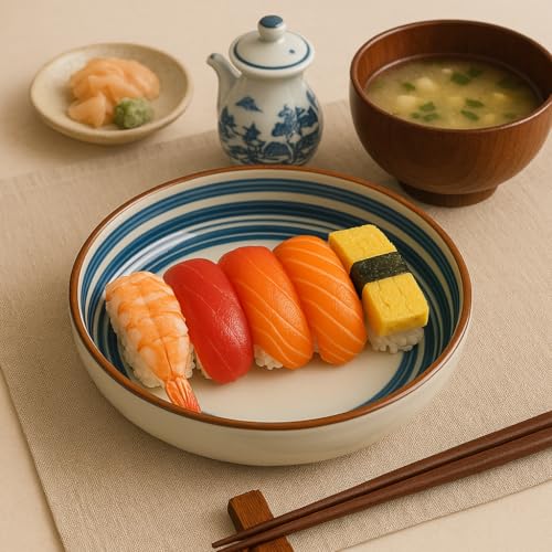 KitchEase 100ML Striped Ceramic Bowl | 3.54" Small Bowl for Ice Cream, Cereal, Snacks & Soup | Durable Decorative Bowl | Microwave & Oven Safe for Baking | Perfect for Home, Restaurants & Gifting - Image 2