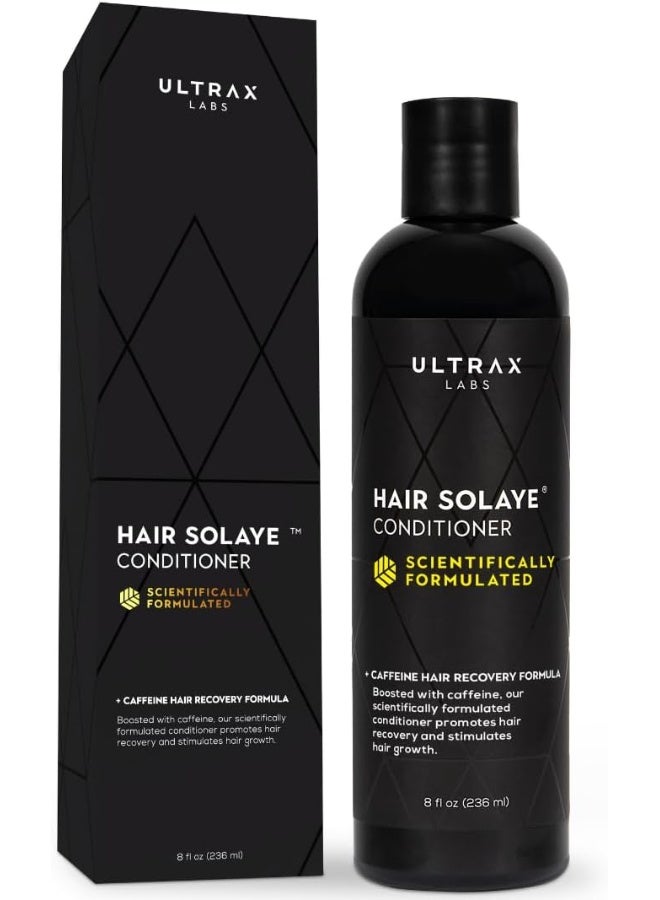 Ultrax Labs ألتراكس لابز هير سولاي | بلسم تحفيز نمو الشعر بخلاصة الكافيين 8 أونصة سائلة - Image 1