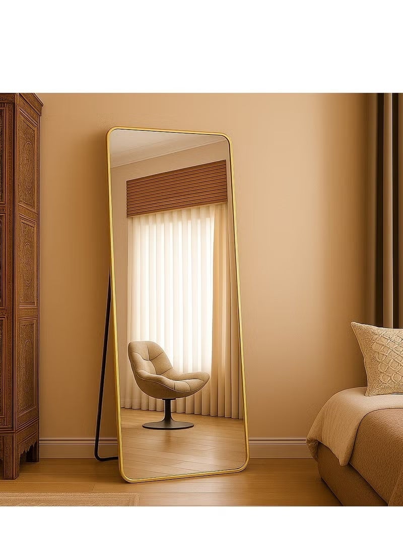 Bluejw Full Length Mirror Standing Arched Large Standing Dressing Mirror Hanging Leaning Against Floor Mirrors Wall Mounted Mirror With Stand For Bedroom Locker Room Living Room - Image 5