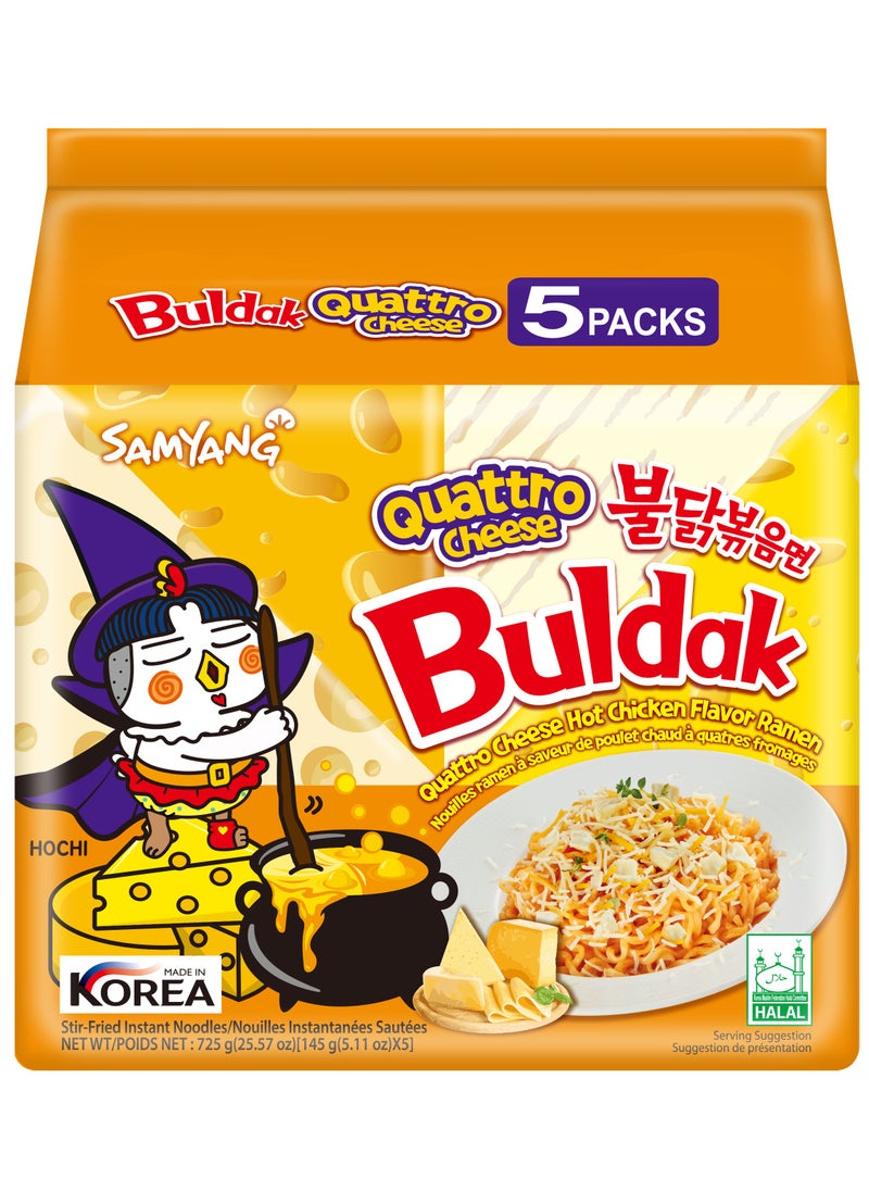 Samyang - Buldak Ramen Quattro Cheese - Image 1