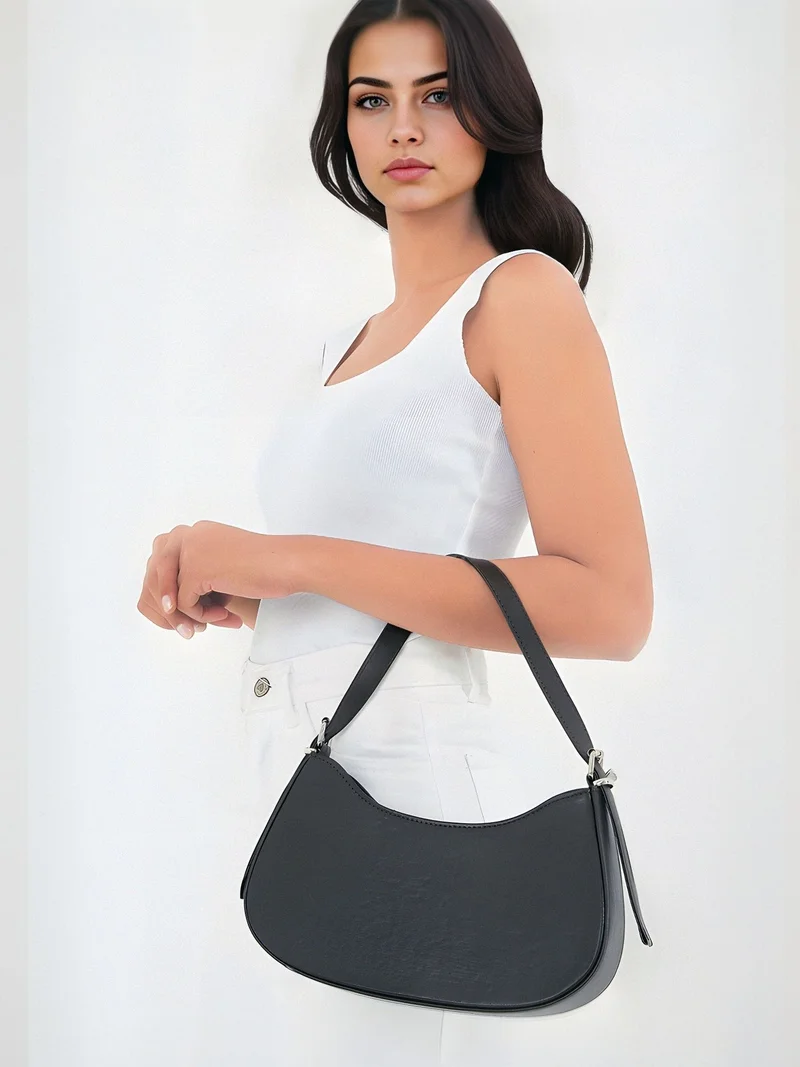 Big Dart Mocha Brown BDART Casual Polyurethane Shoulder Bag for Women | Best Price UAE