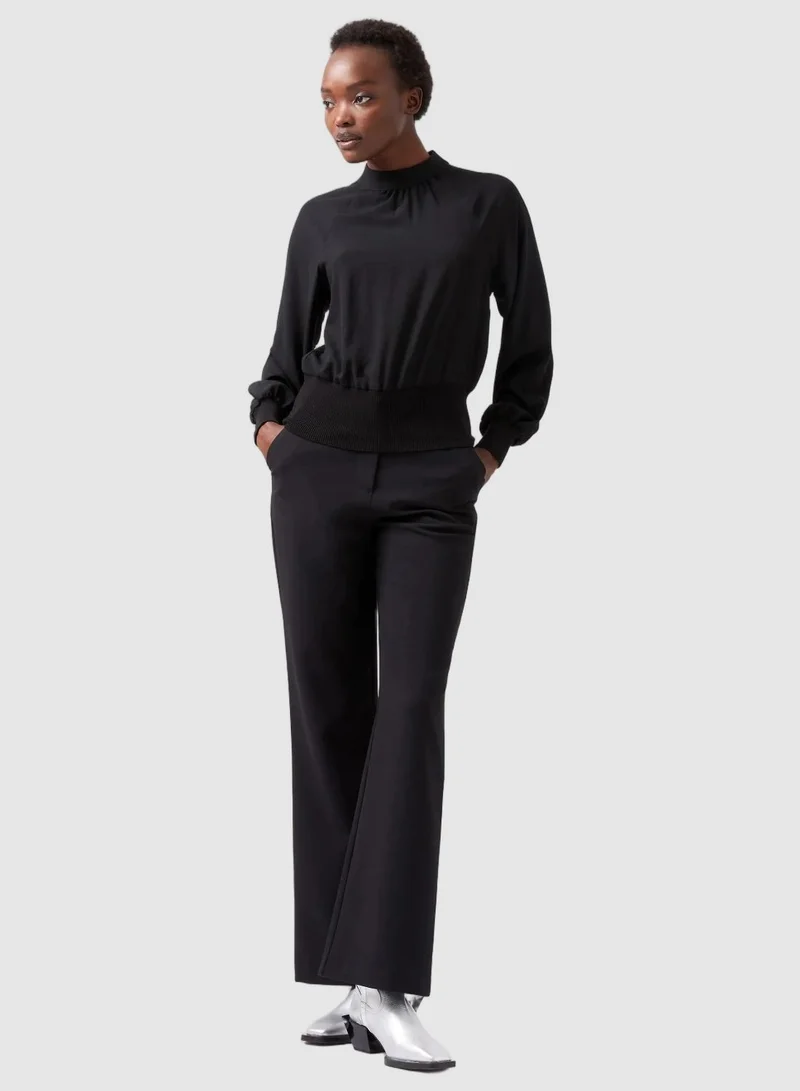فرنش كونكشن Krista Knit High Neck Top
