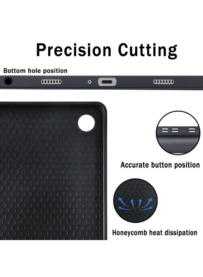 eGreen99 for Samsung Galaxy Tab A9 Protective Cover With Keyboard, Wireless Detachable Bluetooth Keyboard, Ultra-Thin Split Type Intelligent Protective Cover, Automatic Wake-Up/Sleep,black - Image 5
