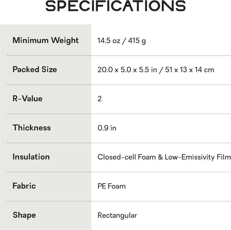 NEMO Equipment Switchback Foam Sleeping Pad - Image 4