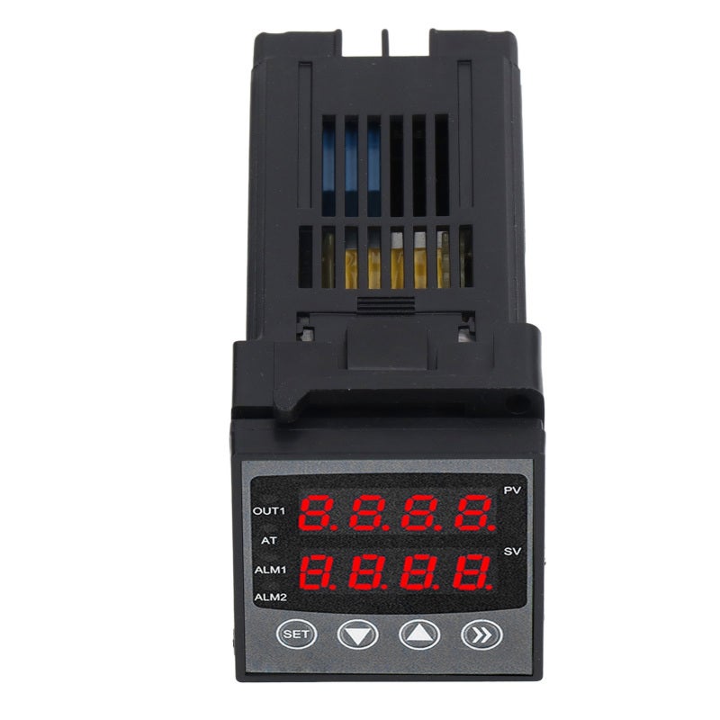 Temperature Controller DC 24V 32-Step Programmable with 0.1℃ Accuracy Dual Display - RS485 Relay Output for Industrial Automation - Image 4