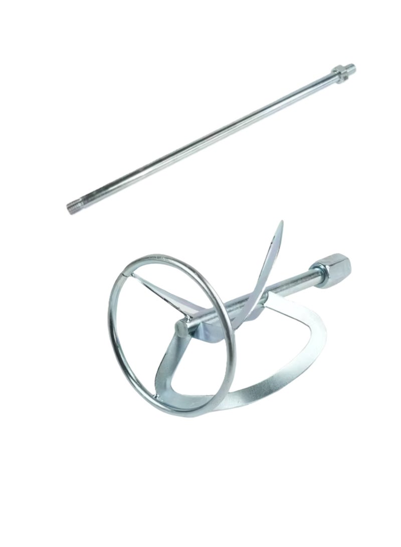 makute 1000W Electric paddle mixer Hand-held mixer 1030RPM Adjustable Speed  Copper Motor Self-locking Switch for construction renovation home projects any workshop or job site - HM111 - Image 4