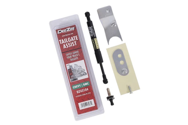 Deezee Dee Zee DZ 43104 Tailgate Assist fits 2020-Current Chevy/GMC HD 2500-3500, RED - Image 3