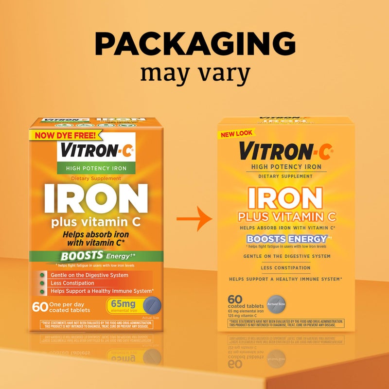 Vitron-C Multivitamin Tablet 63736012301 1 Bottle, 60 per Bottle - Image 2