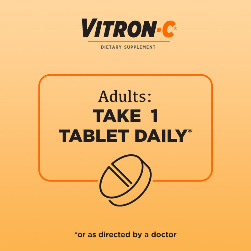 Vitron-C Multivitamin Tablet 63736012301 1 Bottle, 60 per Bottle - Image 5