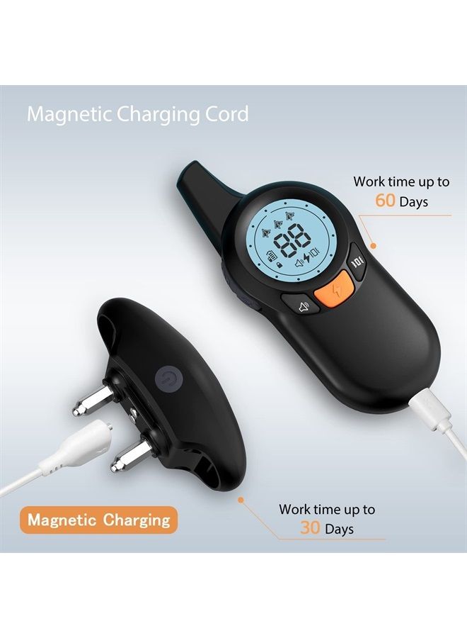 2-in-1 USB Charger Replacement for JSCLYAN, NVK, UKE Dog Training Collar, Magnetic Charging Cord, Micro USB Charging Cable - Image 2