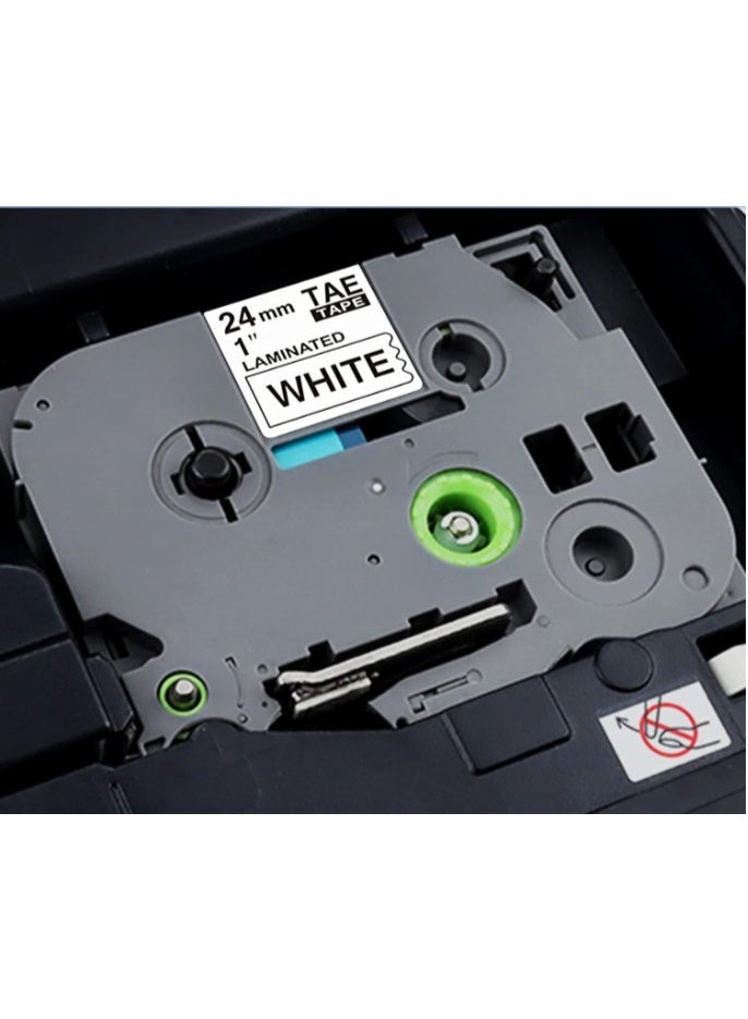 Reacon 2Pack Compatible with Brother Tz Tape 24mm 0.94 Laminated White P Touch Label Tape 24mm TZe-251 Compatible with Brother PTD600 PTP700 PT-P710BT PTP750W Label Maker - Image 3