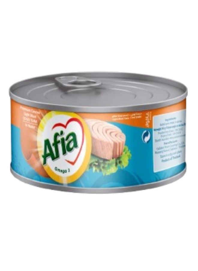 Afia تونة لحم خفيف صلبة في الماء - Image 1