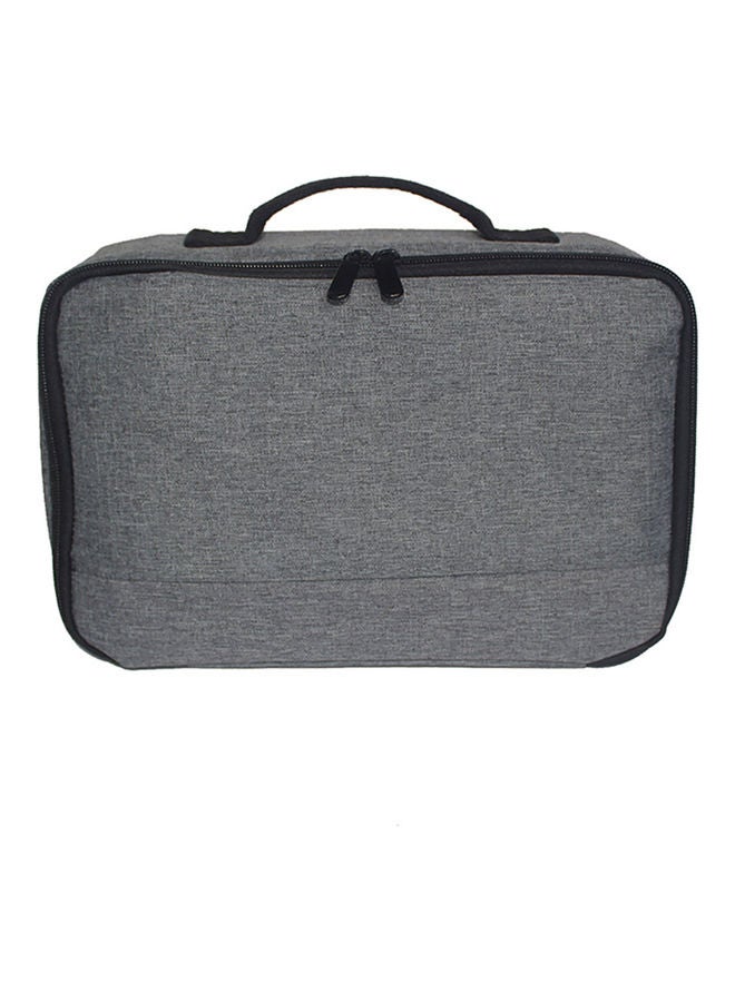 NIBEMINENT Portable Projector Storage Case Organizer Grey - Image 1