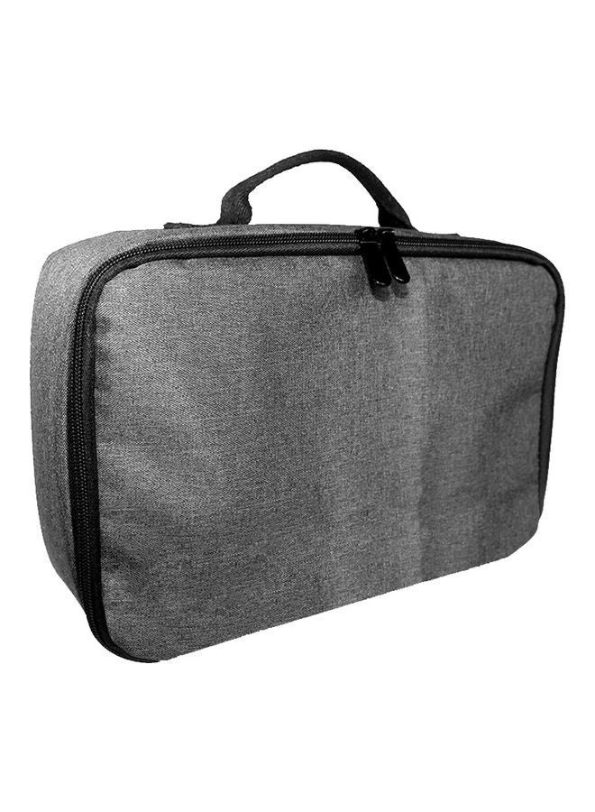 NIBEMINENT Portable Projector Storage Case Organizer Grey - Image 2