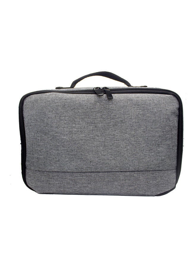 NIBEMINENT Portable Projector Storage Case Organizer Grey - Image 3