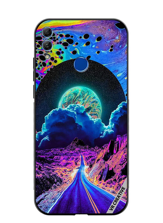 Protective Case Cover For Honor 10 Lite Design Multicolour