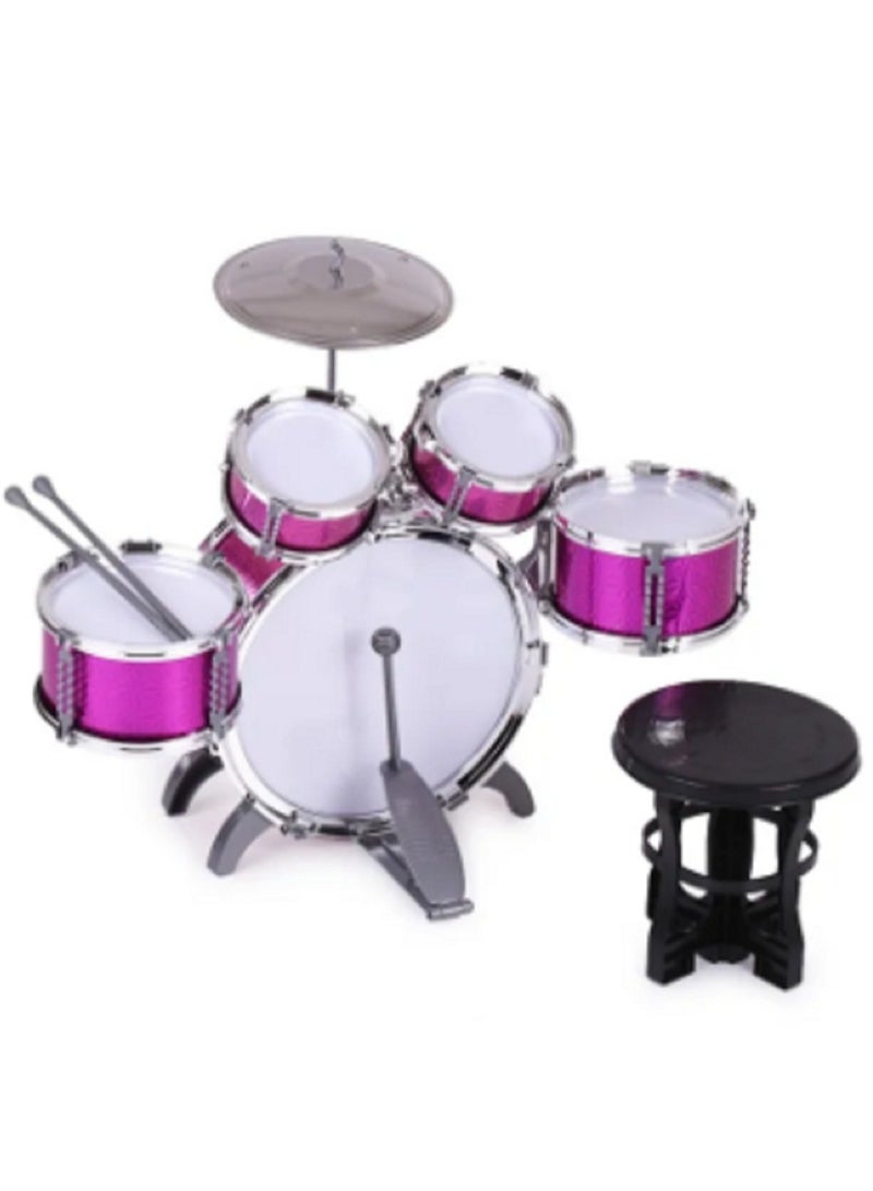 مجموعة طبول الجاز لعبة الآلات الموسيقية للأطفال - Image 1