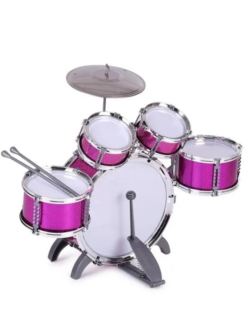 مجموعة طبول الجاز لعبة الآلات الموسيقية للأطفال - Image 2