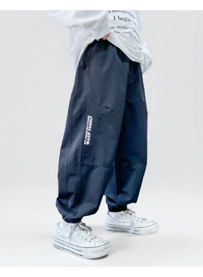 Bumblebee Boys' Spring Pants 2025 New Cargo Pants For Big Kids Boys' Casual Fashion Trousers For Spring/autumn/summer - Image 1