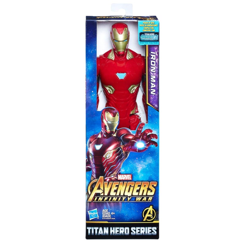 Marvel Avengers Infinity War Iron Man 12" Titan Hero Series Figure - Power FX Port - Image 3