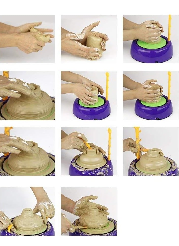 Generic - Pottery Wheel for Kids with Clay,Developing Artistic Skill and Talent in Your Child - Image 1