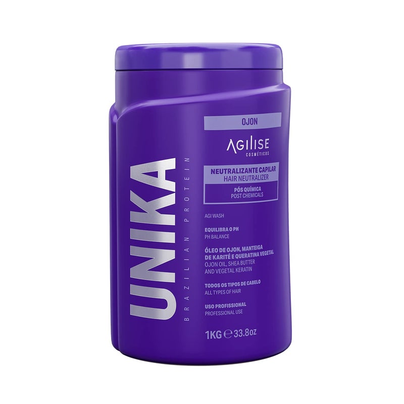 agilise UNIKA Neutralizer Hair Mask for Damaged Hair Keratin Hair Treatment for Damaged Hair Deep Hydration Hair Products Hair Moisturizer for Dry Hair Vegan CrueltyFree  338oz1Kg
