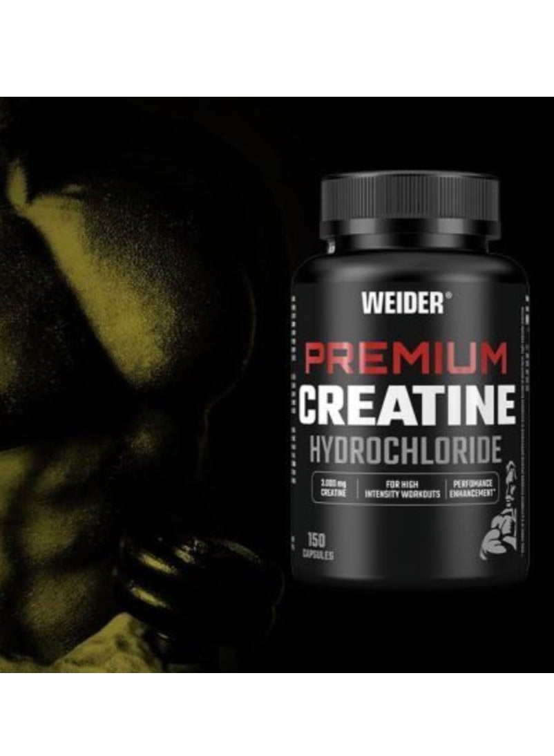 Creatine Hcl Performance Enhancement For High Intensity Workout, 3.000Mg Creatine Per Servings - 150 Capsules