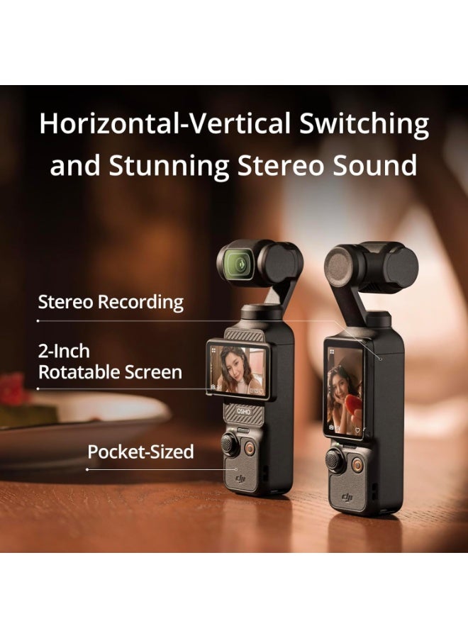 Pocket 3 Creator Combo, Vlogging Camera with 1'' CMOS & 4K/120fps Video - Image 5