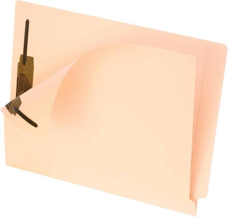 Pendaflex 62714 مجلدات مثبتة بنهاية، مثبتان، بحجم رسالة، مانيلا، 50/علبة - Image 1