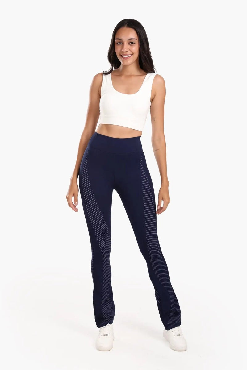 Carina Textured High-Waist Sports Pants - Image 4