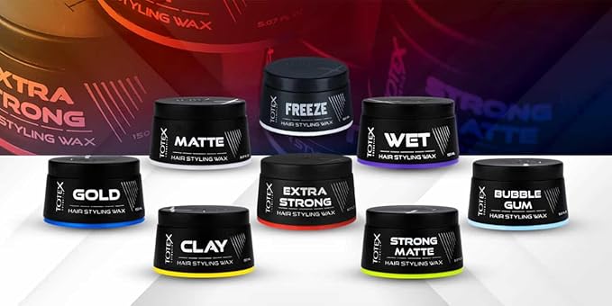 Totex Hair Styling Matte Cream Wax I Natural Matte Look Finish I Hair Defining Paste Matte Wax 150 ml